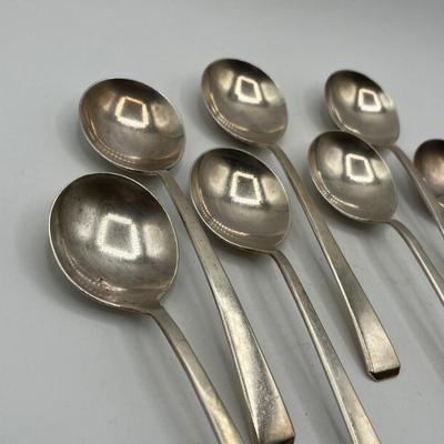 LOT 132K: Sterling Silver Flatware Set - Towle Craftsman Pattern 1932 - 2280 Grams