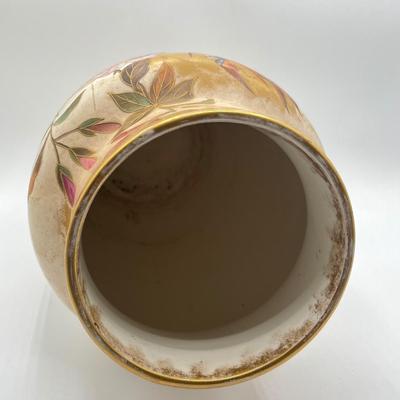 LOT 136K: Antique / Vintage Royal Bonn Hand-Painted Porcelain Vase