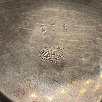 LOT 139K: Scrap Silver Lot - Sterling Candle Snuffer, Weighted Candle Holders