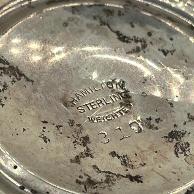 LOT 139K: Scrap Silver Lot - Sterling Candle Snuffer, Weighted Candle Holders