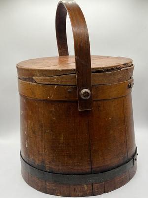 LOT 140K: Antique Wooden Firkin