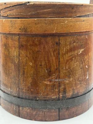 LOT 140K: Antique Wooden Firkin