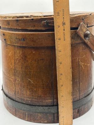 LOT 140K: Antique Wooden Firkin