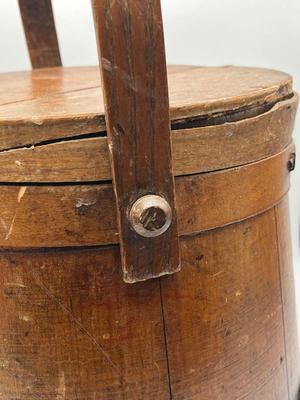 LOT 140K: Antique Wooden Firkin