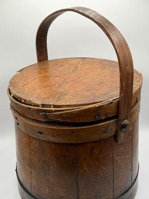 LOT 140K: Antique Wooden Firkin
