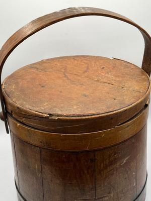 LOT 140K: Antique Wooden Firkin