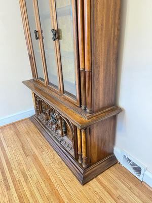 LOT 142D: Dining Hutch China Cabinet