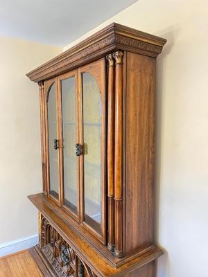 LOT 142D: Dining Hutch China Cabinet