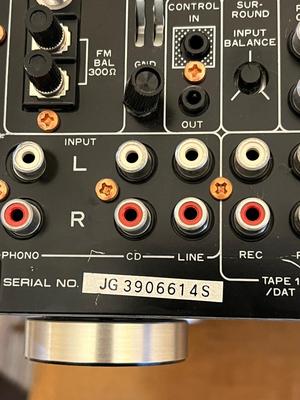 LOT 143D: Pioneer Stereo Receiver Model VSX-9500S