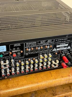LOT 143D: Pioneer Stereo Receiver Model VSX-9500S