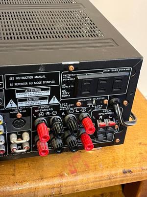 LOT 143D: Pioneer Stereo Receiver Model VSX-9500S