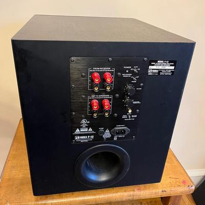 LOT 145D: B.I.C. Formula Model F-12 Subwoofer