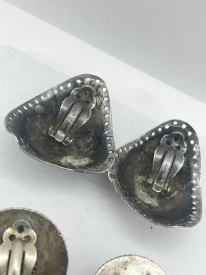 LOT 189J: Sterling Silver Clip On Earrings - 52.7 GTW