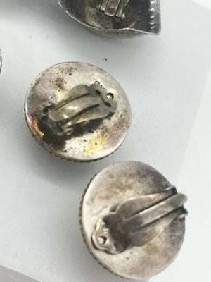 LOT 189J: Sterling Silver Clip On Earrings - 52.7 GTW