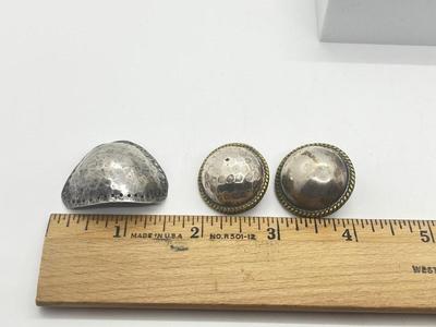 LOT 189J: Sterling Silver Clip On Earrings - 52.7 GTW