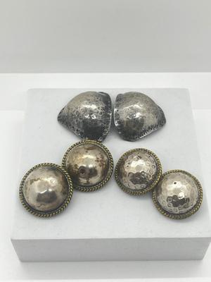 LOT 189J: Sterling Silver Clip On Earrings - 52.7 GTW