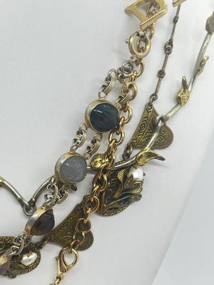 LOT 194J: Unique Collection of Necklaces and Accessories: Sarah Coventry and More