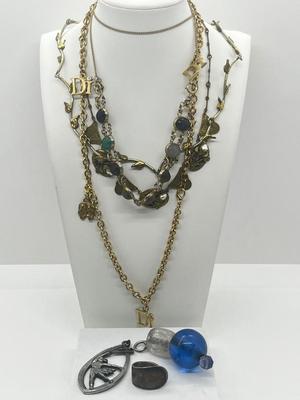 LOT 194J: Unique Collection of Necklaces and Accessories: Sarah Coventry and More