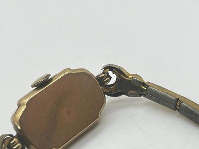 LOT 195J: Vintage Gold Filled Jewelry: Elgin 10k Watch and More