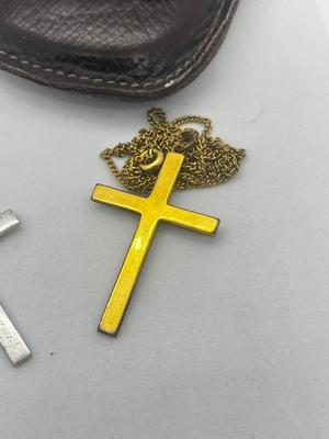 LOT 197J: Religious Jewelry: Gold Fill, Sterling and More