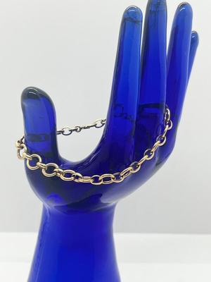 LOT 202J: 14K Yellow Gold Bracelet - 7.5" - 11.5 Grams