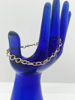 LOT 202J: 14K Yellow Gold Bracelet - 7.5" - 11.5 Grams