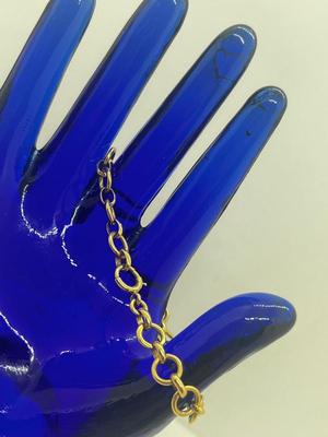 LOT 202J: 14K Yellow Gold Bracelet - 7.5" - 11.5 Grams