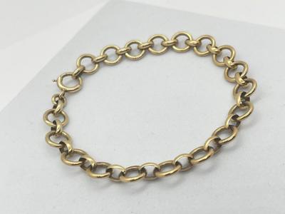 LOT 202J: 14K Yellow Gold Bracelet - 7.5" - 11.5 Grams