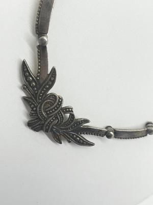 LOT 209J: Sterling Silver Necklace and Bracelet - 74.2 Grams