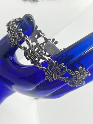 LOT 209J: Sterling Silver Necklace and Bracelet - 74.2 Grams