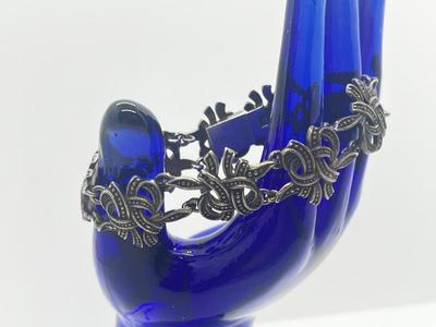 LOT 209J: Sterling Silver Necklace and Bracelet - 74.2 Grams