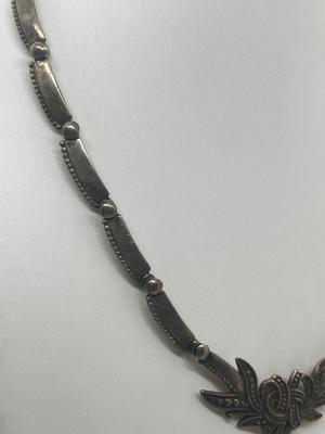 LOT 209J: Sterling Silver Necklace and Bracelet - 74.2 Grams