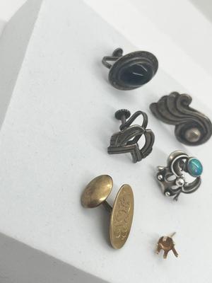LOT 210J: Gold and Silver Scrap Lot