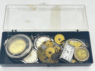 LOT 219J: Various Watch Parts and Pieces