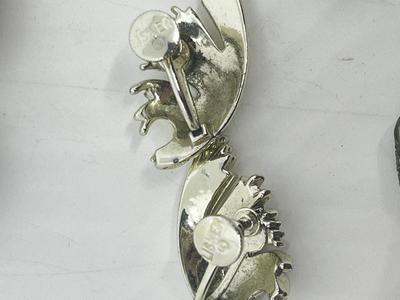 LOT 224J: Awesome Collection of Screwback and Clip On Earrings: Monet, Liz Claiborne and More