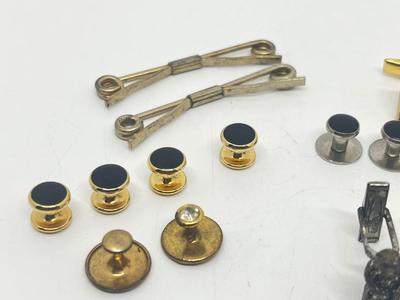 LOT 227J: Men's Jewelry Collection - Cuff Links and More