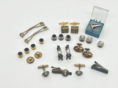 LOT 227J: Men's Jewelry Collection - Cuff Links and More