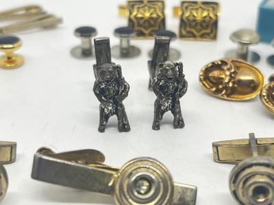 LOT 227J: Men's Jewelry Collection - Cuff Links and More