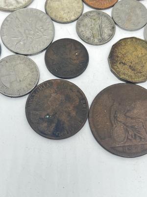 LOT 239J: International Coin Collection - 1800's British Coins and More
