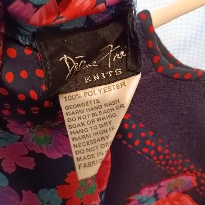 LOT 241X: Diane Freis 80s Blouse and Skirt Sets