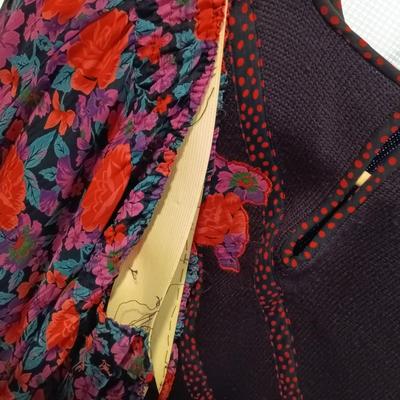 LOT 241X: Diane Freis 80s Blouse and Skirt Sets