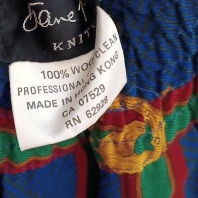 LOT 242X: Diane Freis Vintage 80s Sweater and Skirt Sets w/ Silk Pants