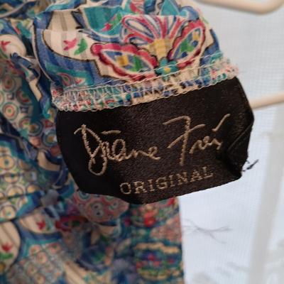 LOT 243X: Diane Freis Vintage Blouses and Skirts