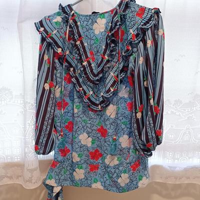 LOT 243X: Diane Freis Vintage Blouses and Skirts