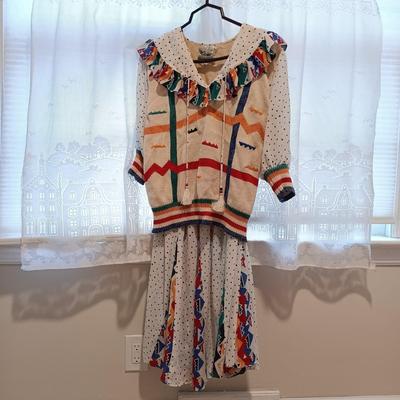 LOT 244X: Diane Freis Vintage Dresses and Blouse Sets