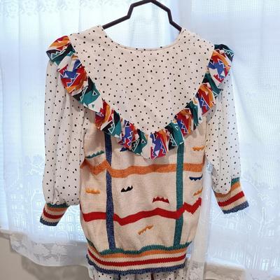 LOT 244X: Diane Freis Vintage Dresses and Blouse Sets