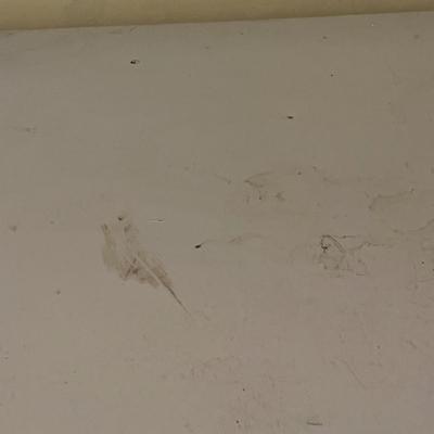 LOT 301X: Vintage Enamel Top Desk /Table