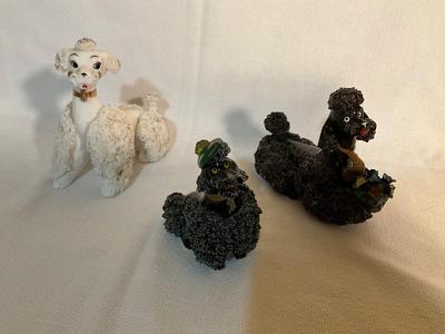 Vintage Royal Japan Ceramic Spaghetti Poodles