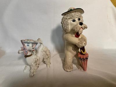 Vintage Royal Japan Ceramic Spaghetti Poodles