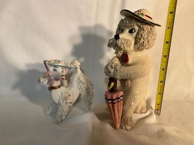 Vintage Royal Japan Ceramic Spaghetti Poodles